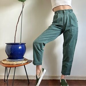 Vintage Military-Style Trousers